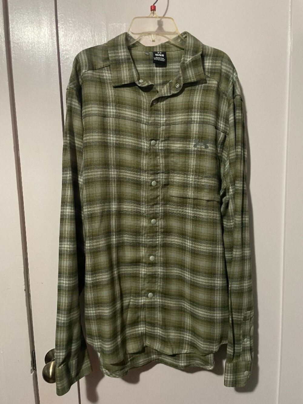 Under Armour Vent Tech Flannel NWOT